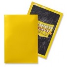 Dragon Shield Japanese Size Card Sleeves Yellow (50ct)